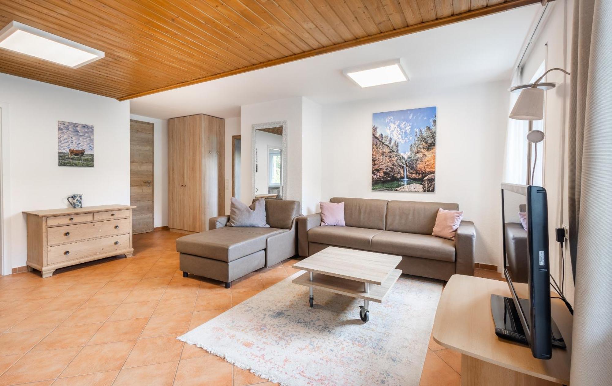 Ferienwohnungen Appartements Bergwald Scheidegg Rum bild