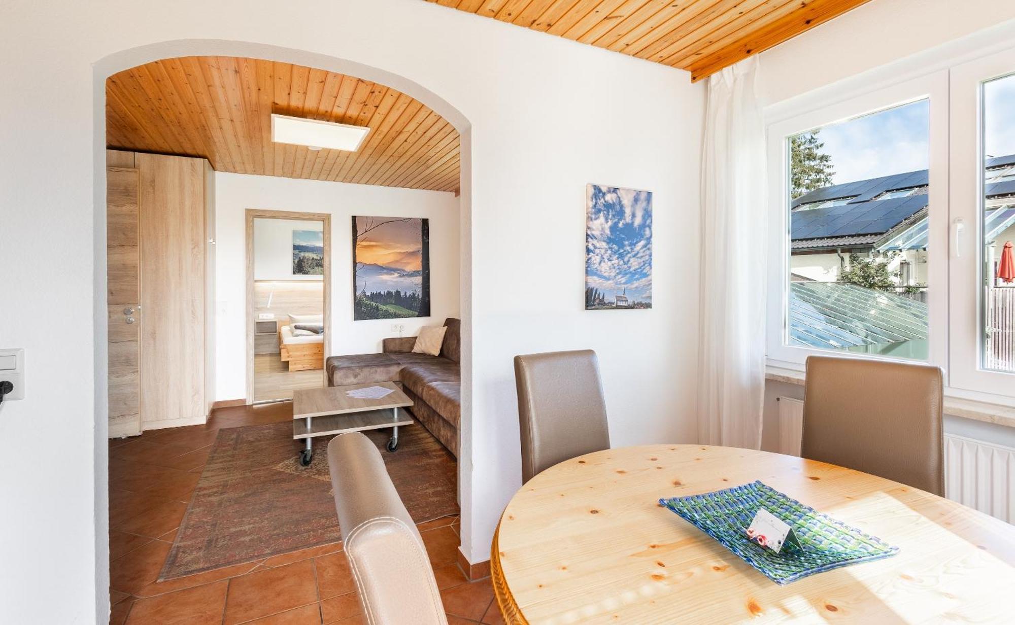 Ferienwohnungen Appartements Bergwald Scheidegg Rum bild