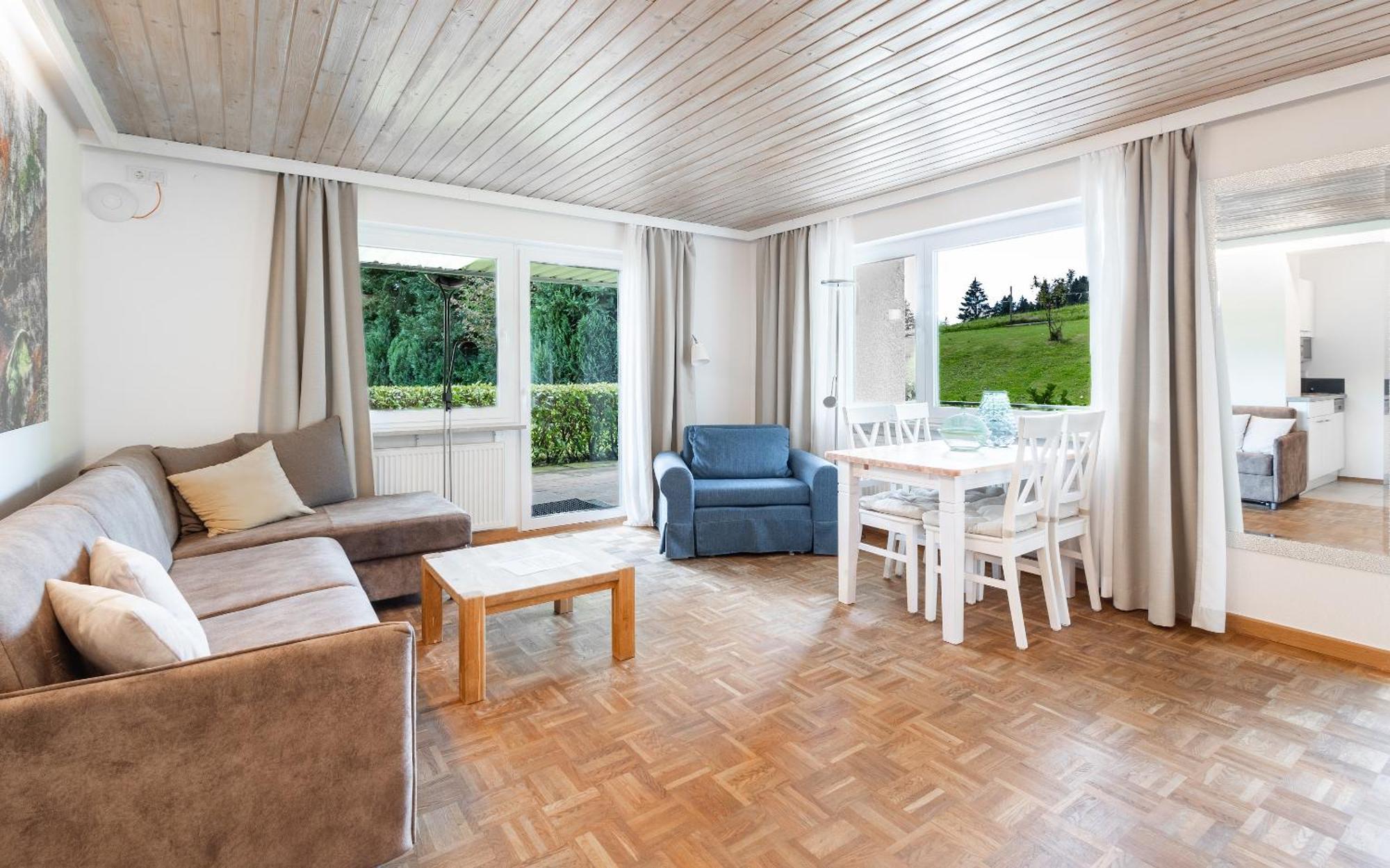 Ferienwohnungen Appartements Bergwald Scheidegg Rum bild