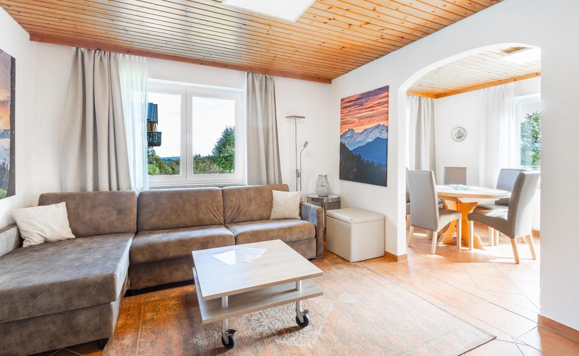 Ferienwohnungen Appartements Bergwald Scheidegg Rum bild