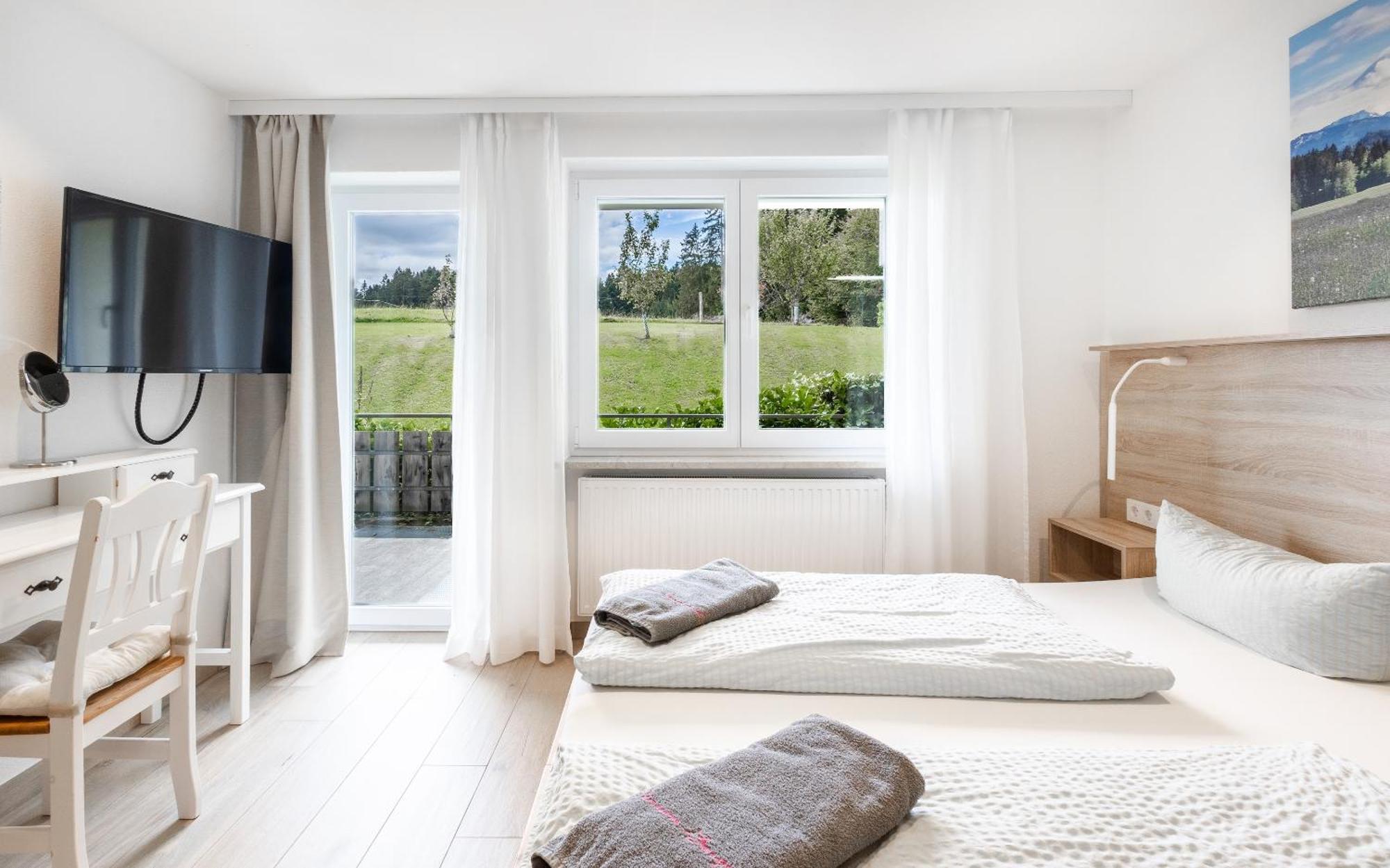Ferienwohnungen Appartements Bergwald Scheidegg Rum bild