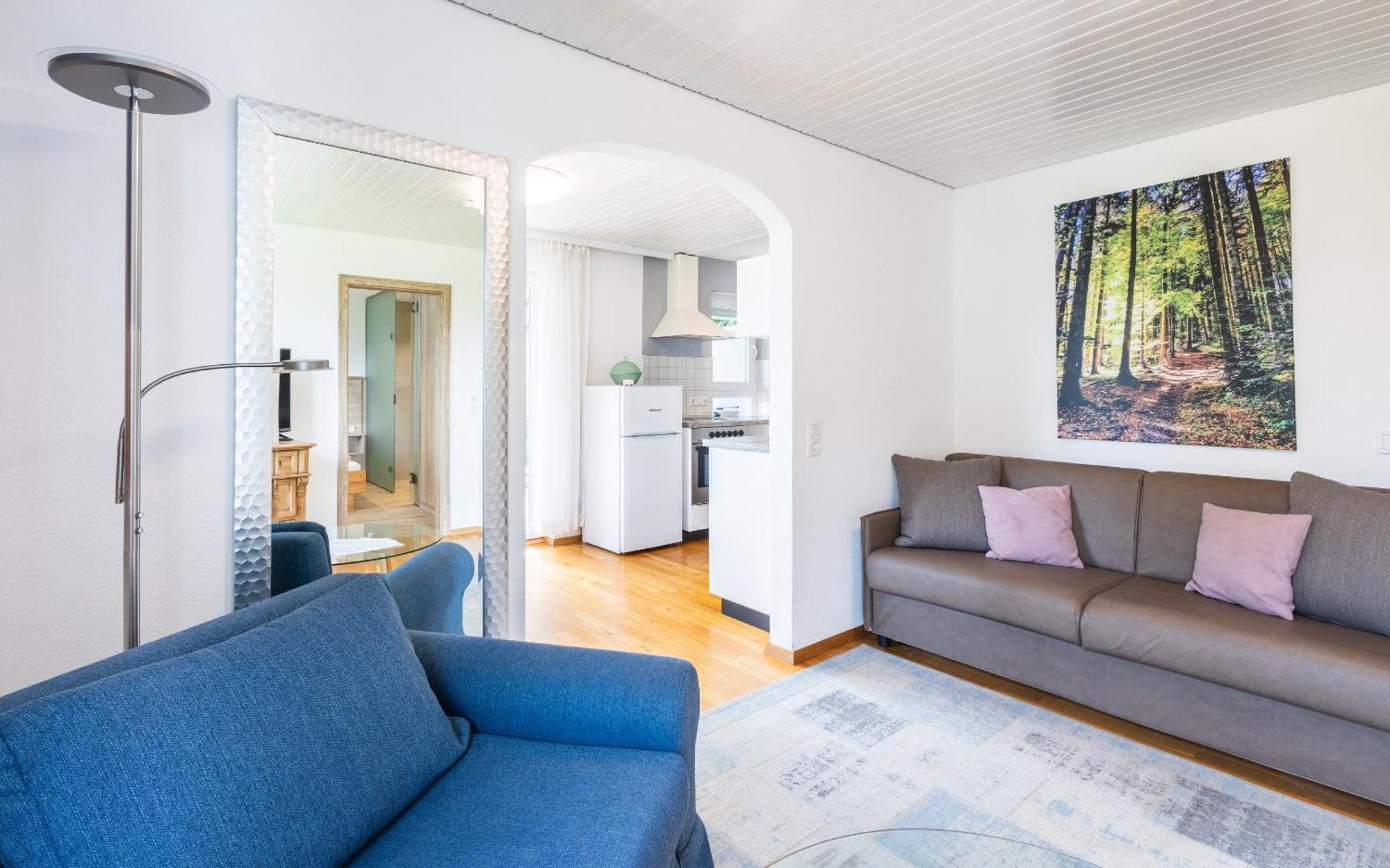 Ferienwohnungen Appartements Bergwald Scheidegg Rum bild