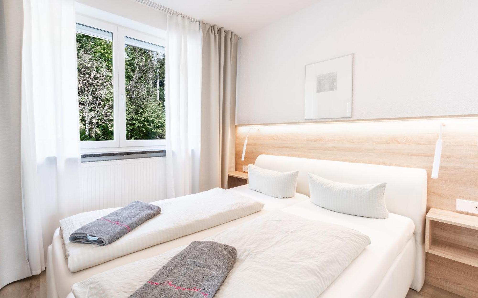 Ferienwohnungen Appartements Bergwald Scheidegg Exteriör bild