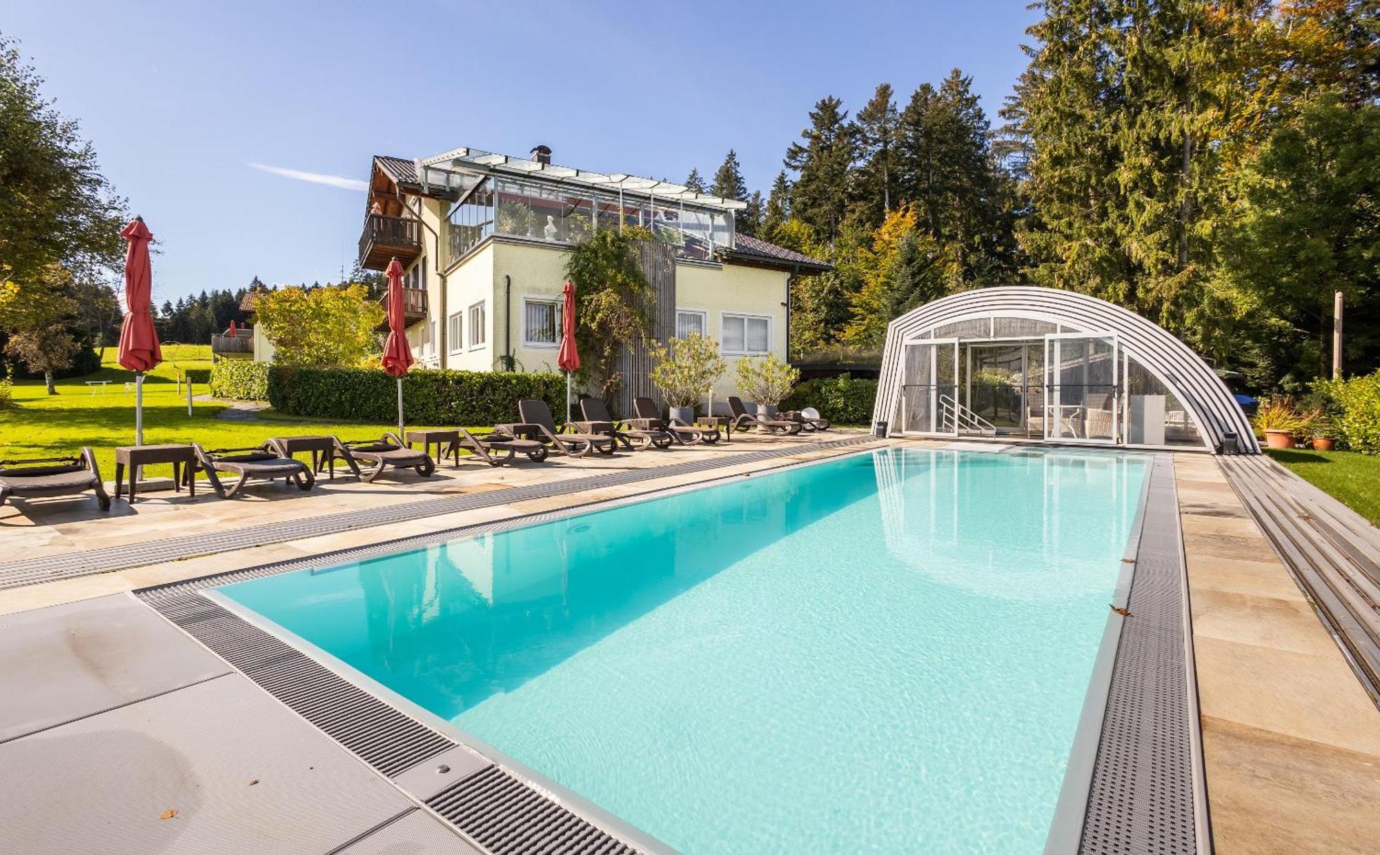 Ferienwohnungen Appartements Bergwald Scheidegg Exteriör bild